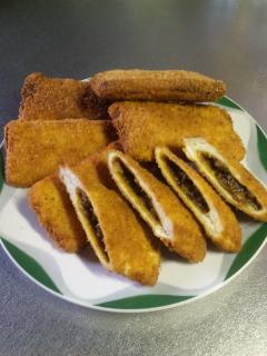 なんちゃってカレーパン♪