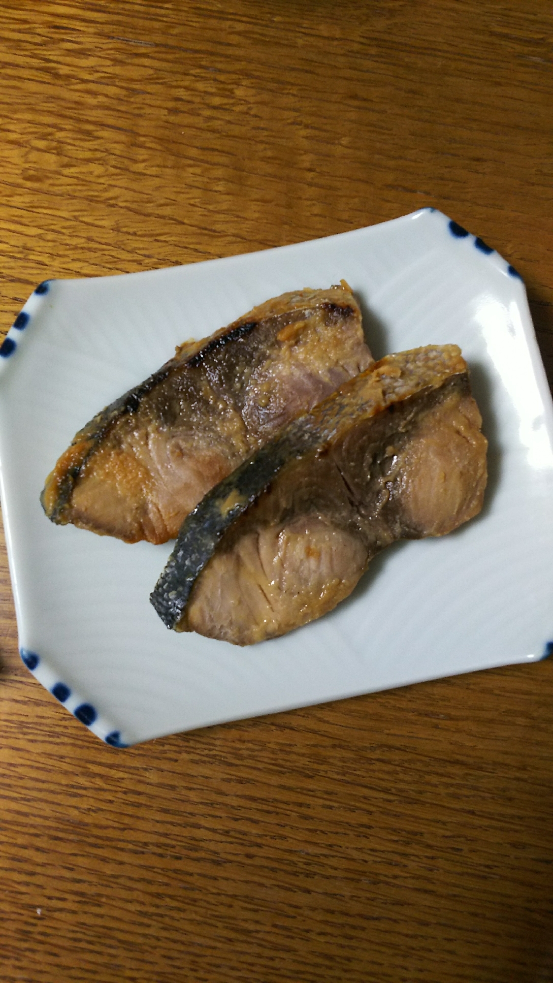 鰤の味噌生姜漬け焼き