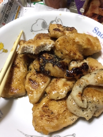 やわらくて美味しかった！
調味料の分量を適当にしたため少し甘めになったけど
ふんわり仕上がり一人で２枚分食べました。