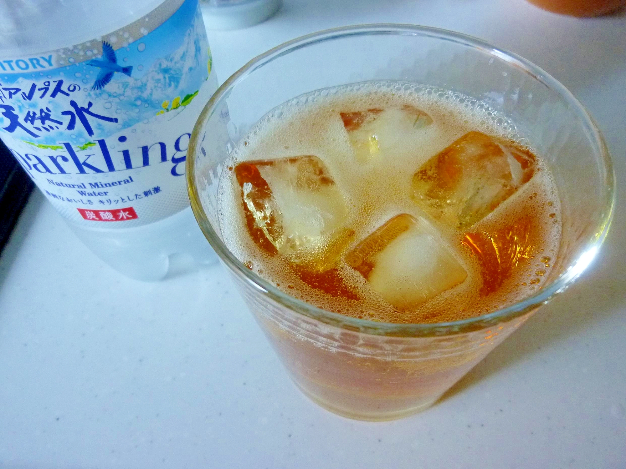 ☆生姜入り♪　紅茶サイダー☆