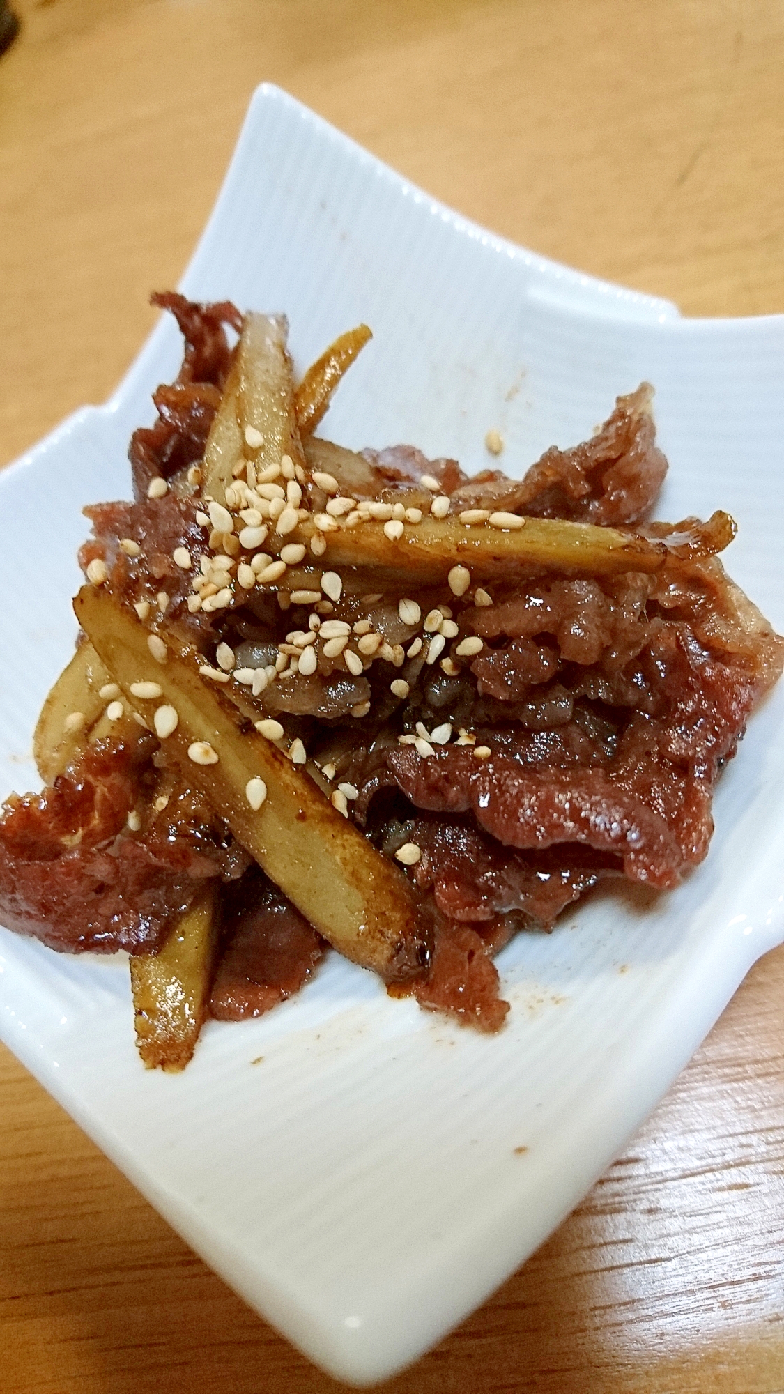 保存食に！★牛蒡と牛肉の時雨煮