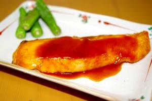 鮭の甘酢ソテー