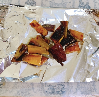 大学芋風の♪さつまいもの素揚げ
