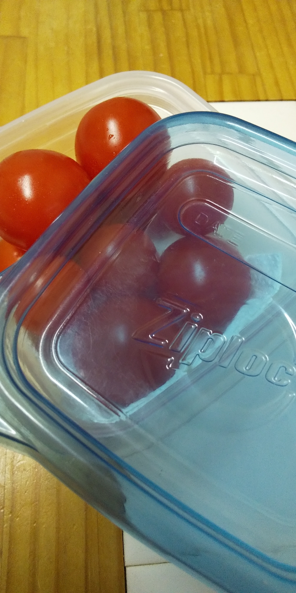 プチトマトの冷蔵保存☆