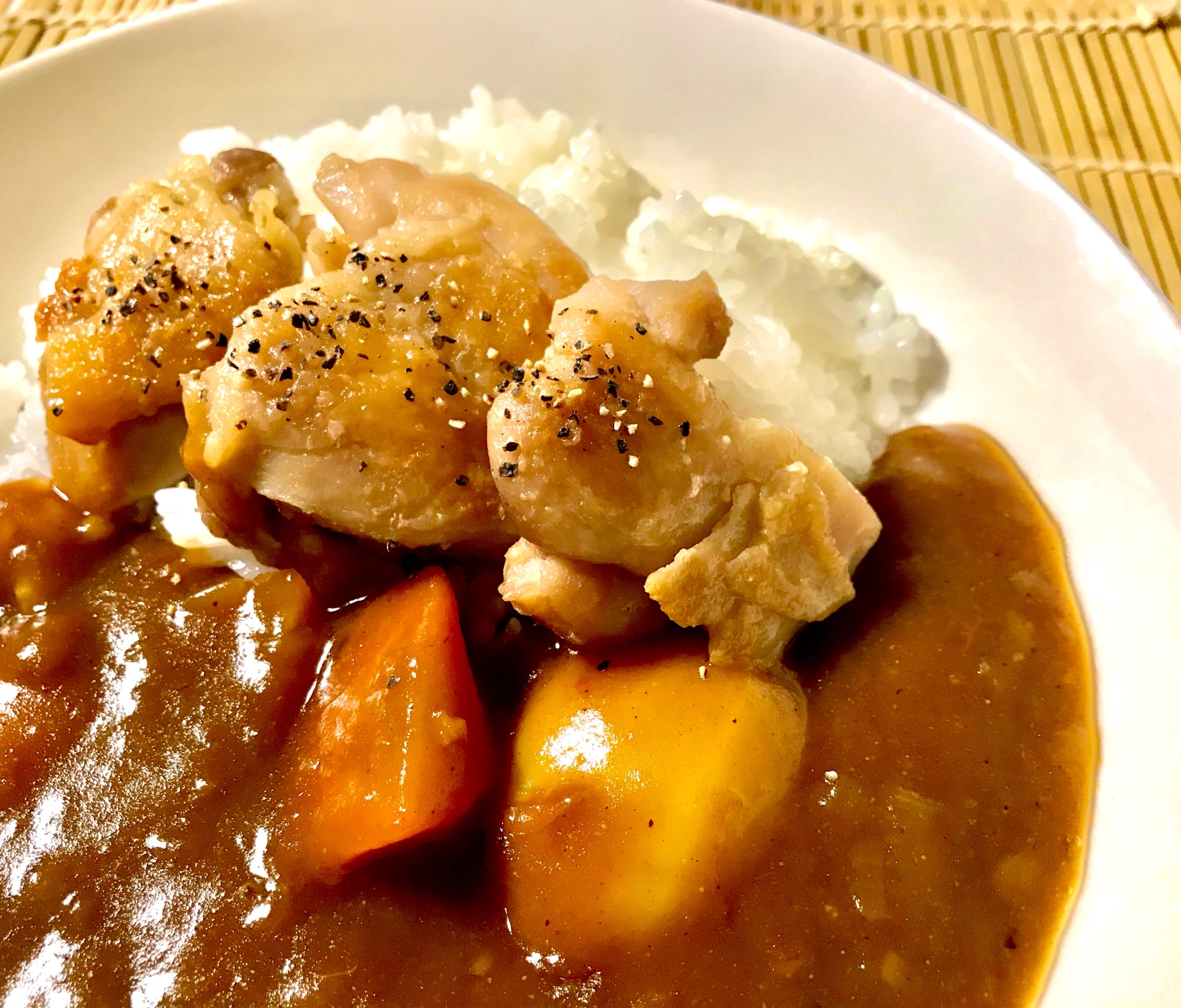 ローストチキンカレー