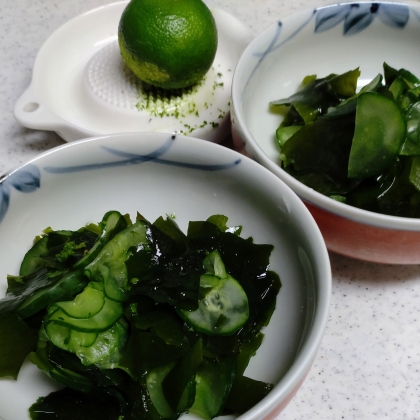 かぼすの代わりにスダチで作りました(ᐢ . .ᐢ)՞ 柑橘系を使うとやはり違いますねー
酸味も程よくスッキリと美味しかったです♡