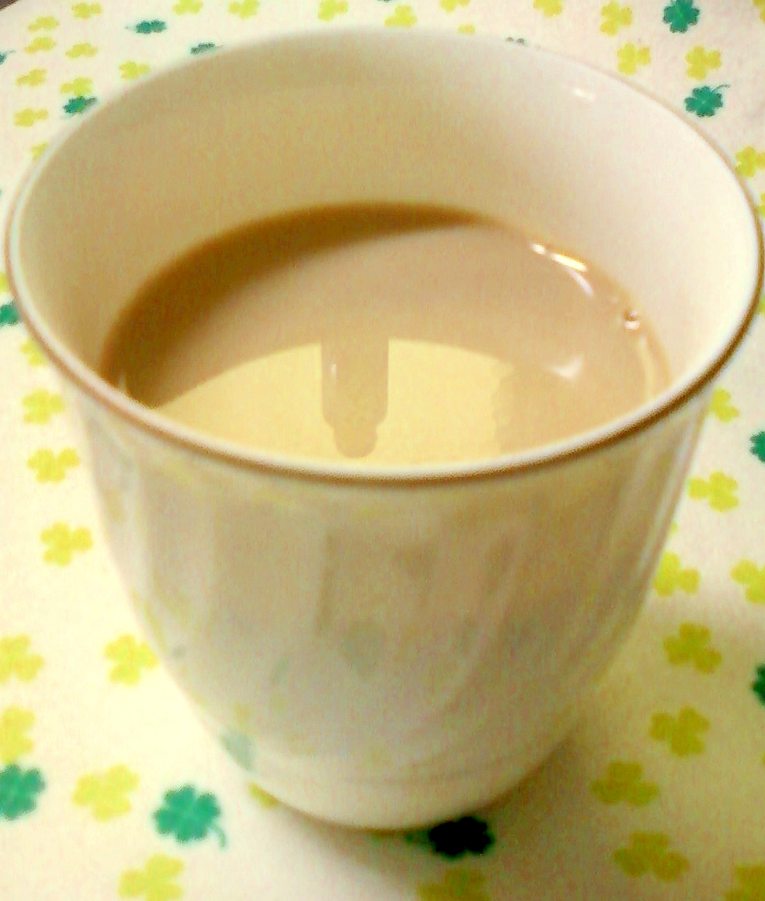 ☆*・和の心で作ってみた☆抹茶豆乳コーヒー☆*:・