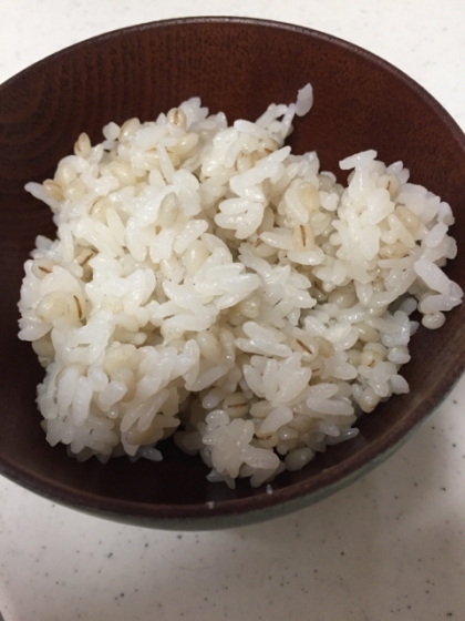 丸麦ご飯　炊き方　保存方法など