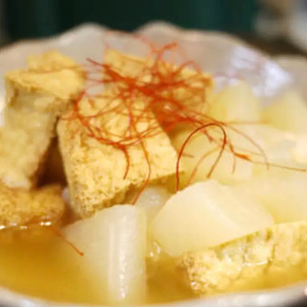 大根と厚揚げの煮物 圧力鍋使用 レシピ 作り方 By ピチコとムスメ 楽天レシピ