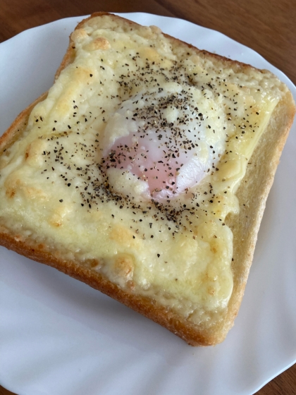 プルン♡とろーり♡簡単温玉トースト