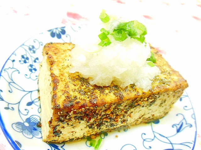 大葉ジェノベーゼde❤木綿豆腐のステーキ❤