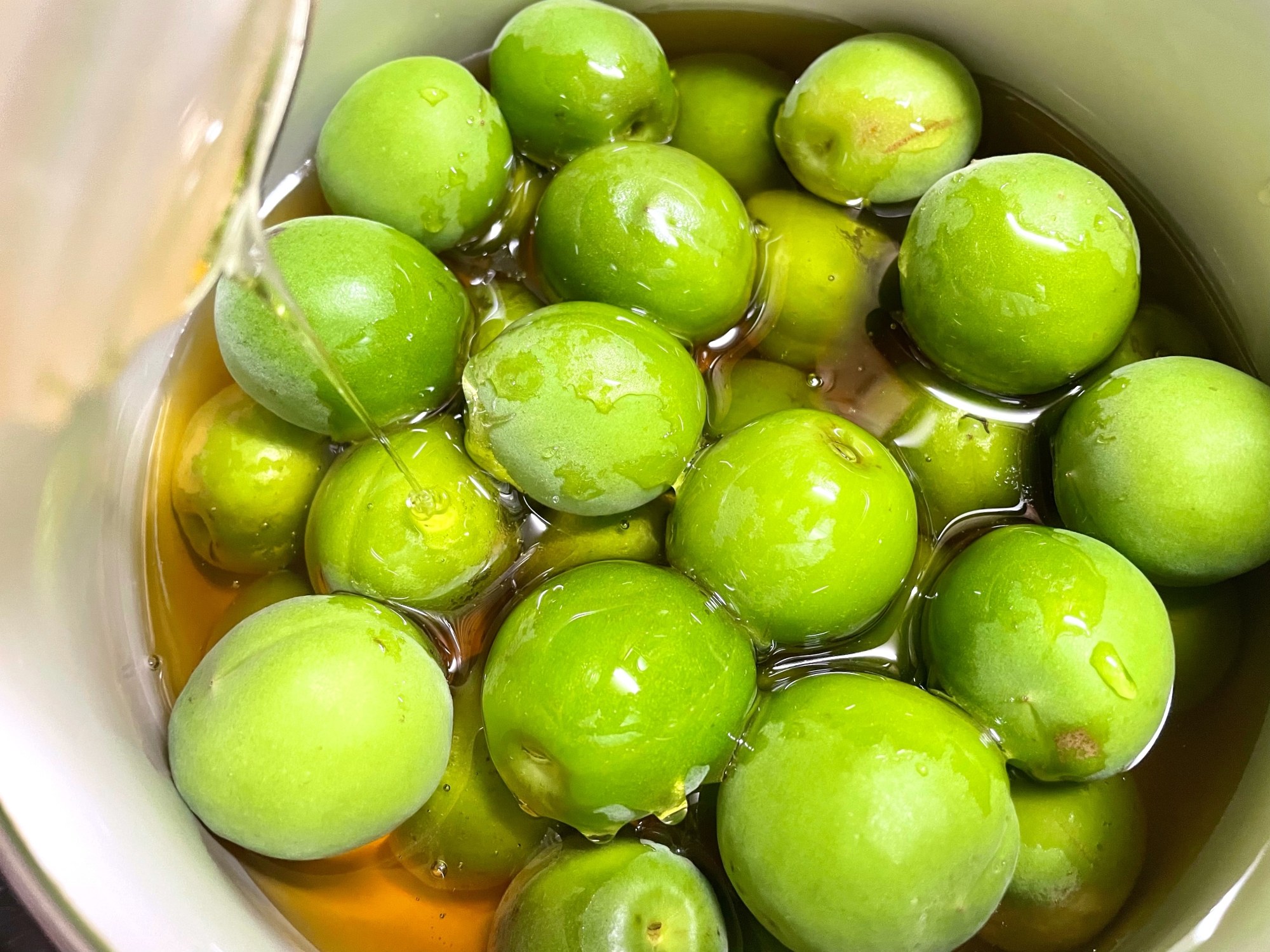 梅シロップ 梅の蜂蜜煮