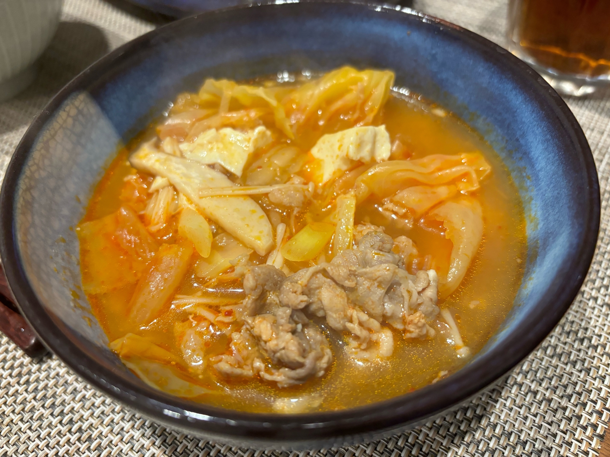 具沢山キムチスープ