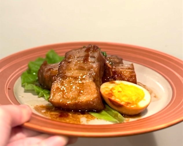 大絶賛される豚バラブロックのマーマレード煮❤