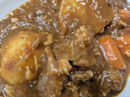 キャベツたっぷり　ポークカレー