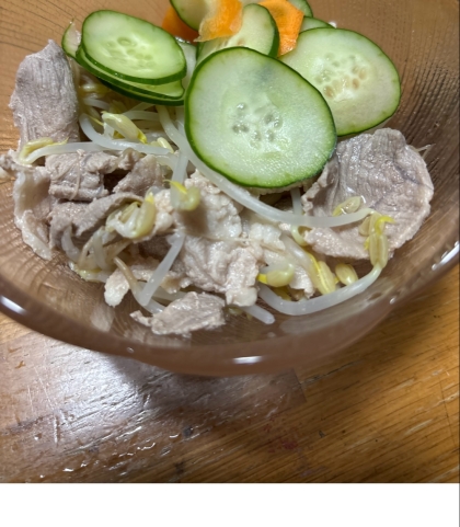 野菜たっぷり♡豚しゃぶサラダ