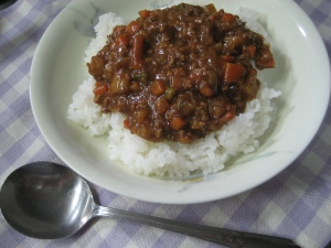 ２０分でできちゃうキーマカレー