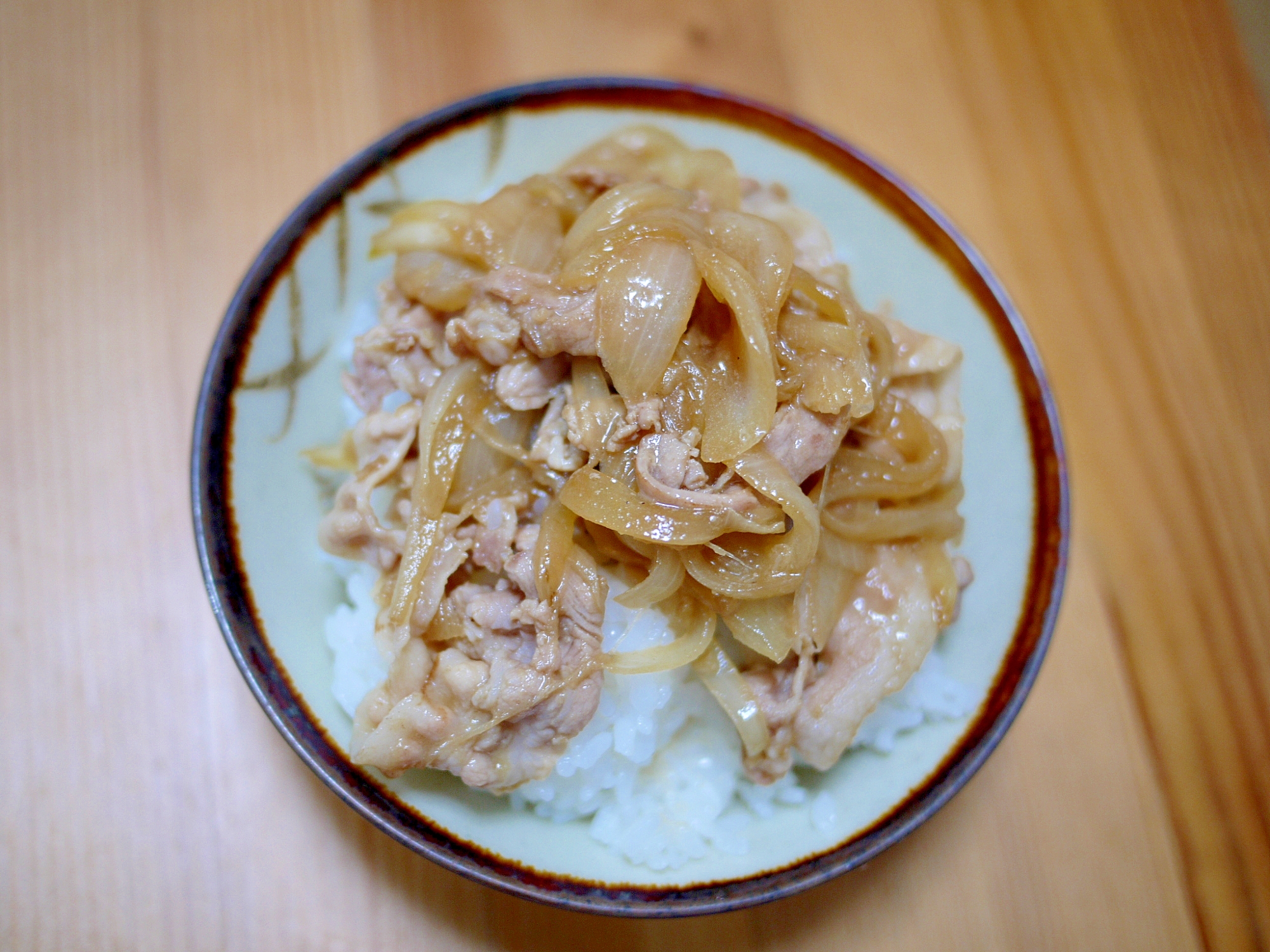 スピード料理！豚のしょうが焼き丼