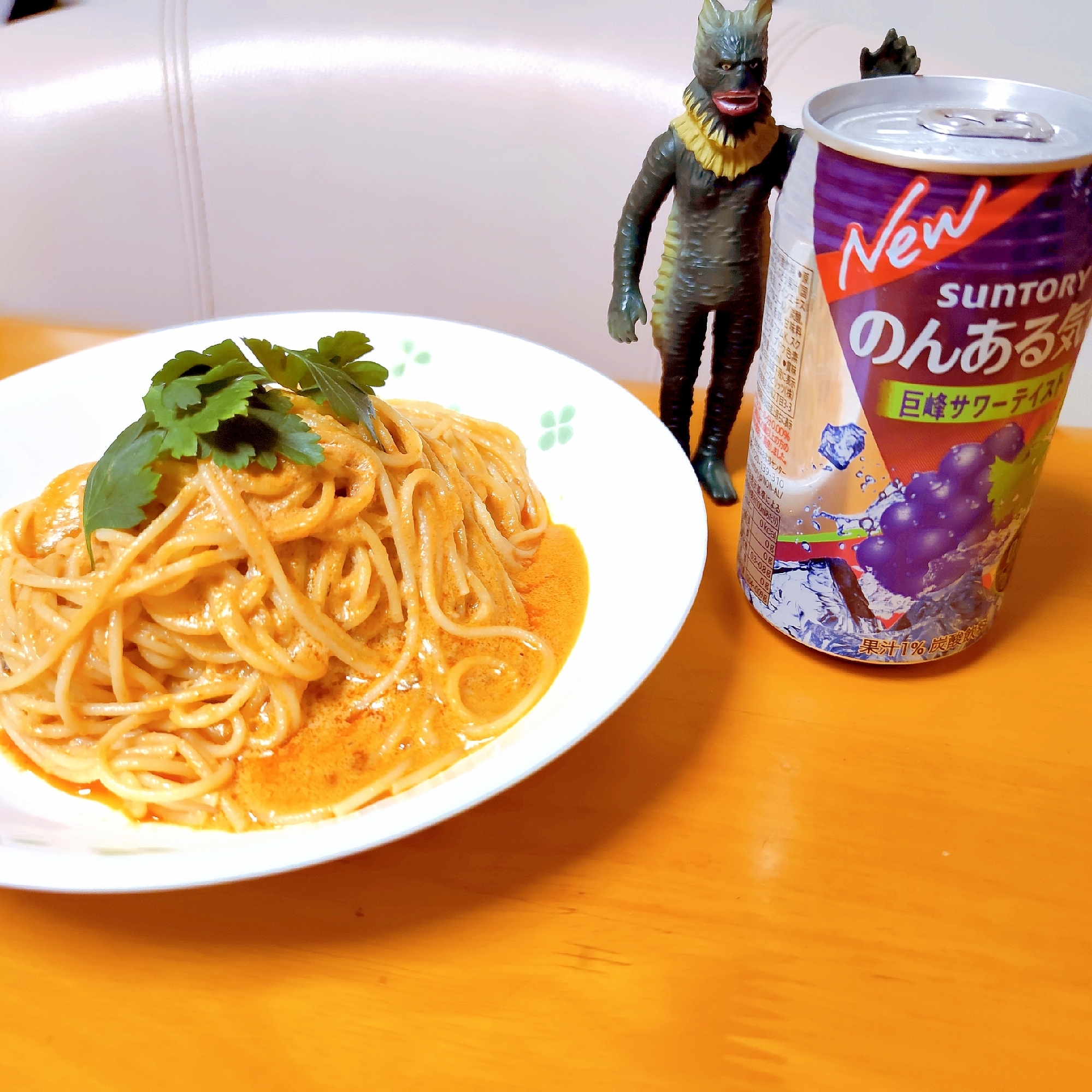 プチ贅沢　あん肝クリームパスタ【パスタ100】