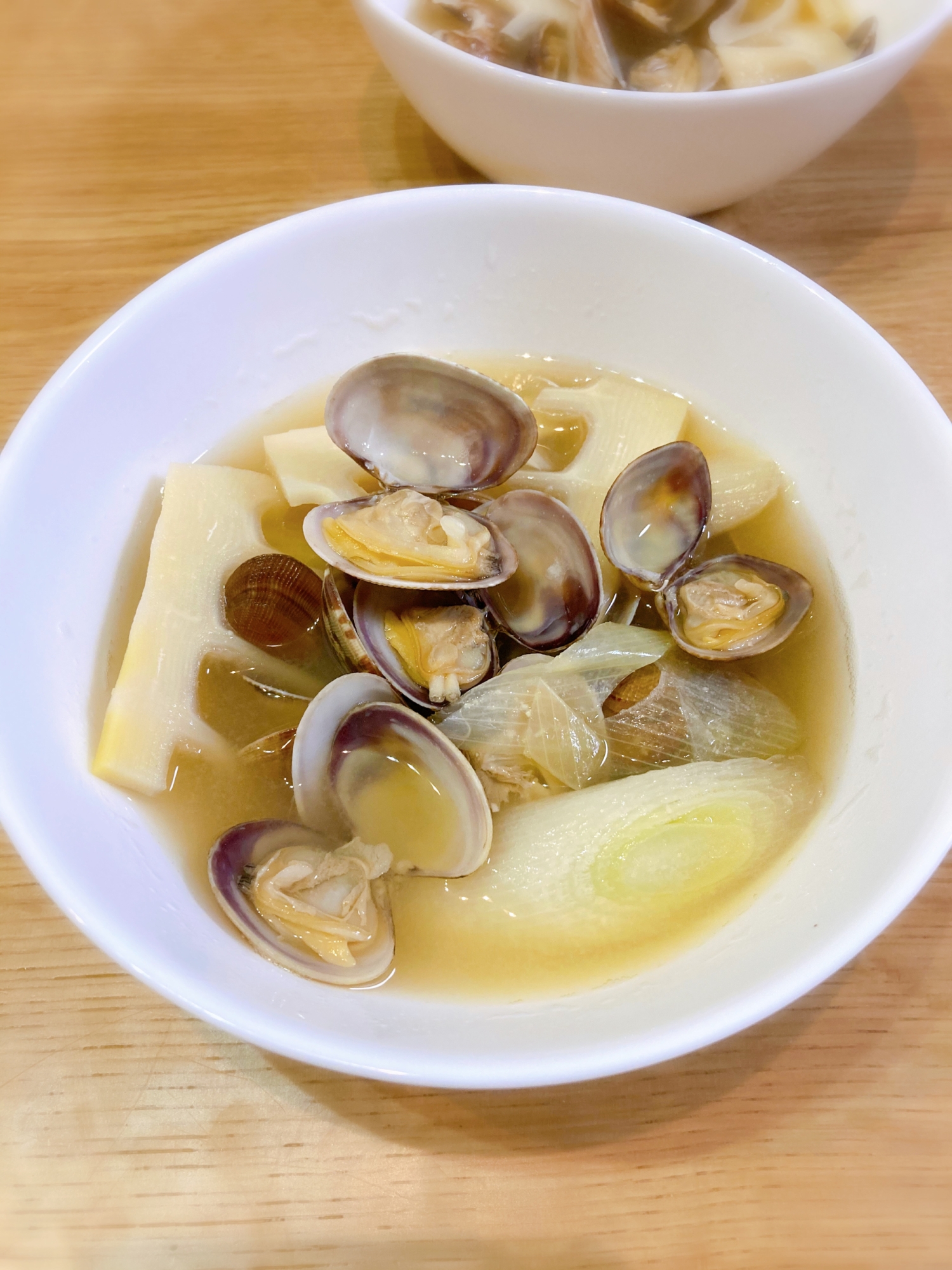 春風味 たけのことあさりの味噌汁 レシピ 作り方 By ヤスのり子 楽天レシピ