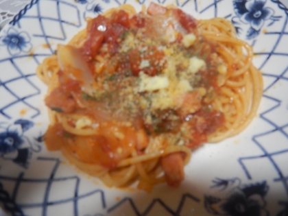 トマトパスタ♩自家製トマトソースアレンジレシピ☆