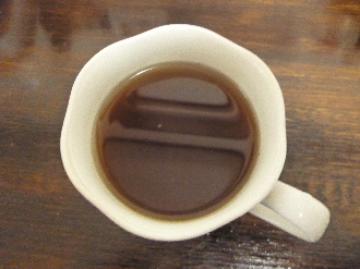 こんにちは♪コーヒー中毒です汗
最近ココアにも嵌ってて常にドリンク＆おやつタイムです汗
有機黒糖で作りました。とっても美味しかったです♪
ごちそうさま(＾ ＾)