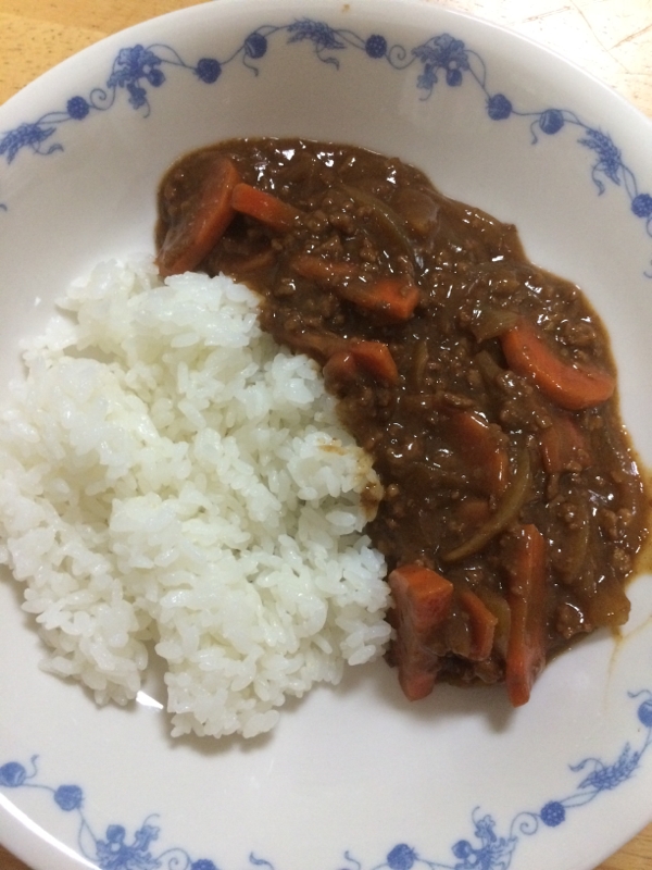 ミンチでビーフシチュー♪(´ε` )