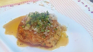 大根おろしにひと工夫 な和風ハンバーグ レシピ 作り方 By たちつてともこ 楽天レシピ