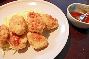 胸肉と豆腐でチキンナゲット