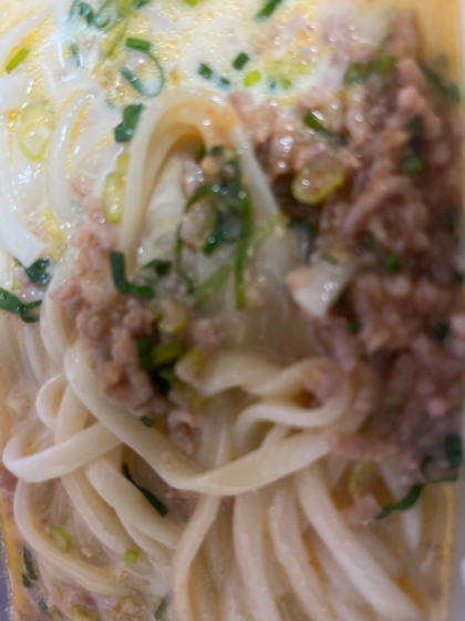 ♡牛乳のスープで濃厚美味しい♪辛くない簡単担々麺♡