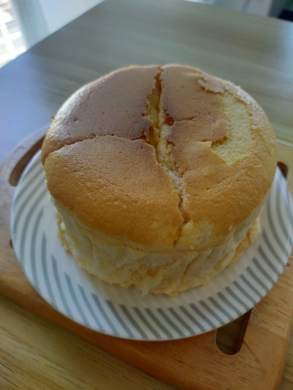 ふんわりヘルシー❤️ヨーグルトスフレケーキ