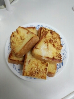 朝食にもおやつにもOK☆フレンチトースト