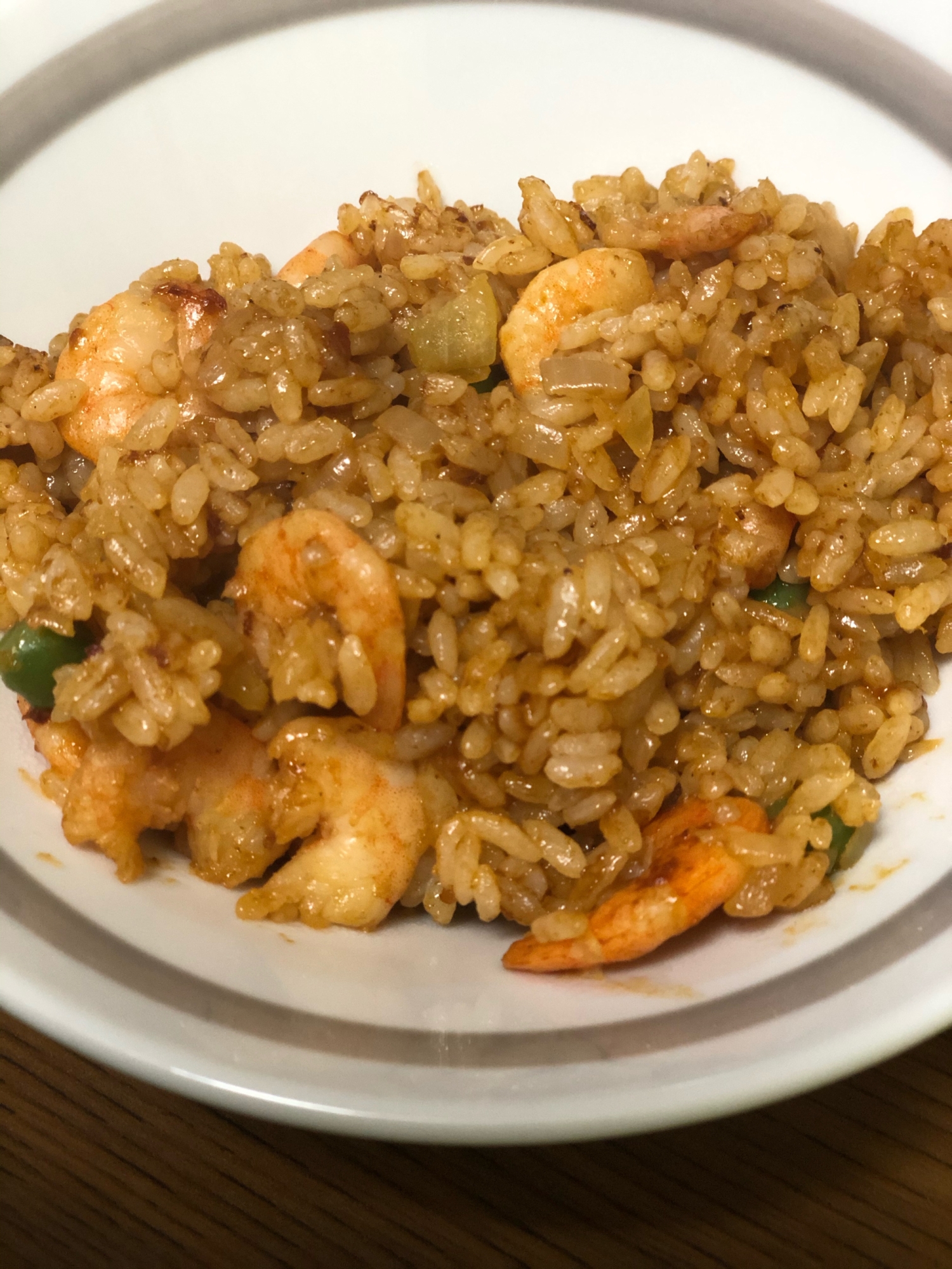 簡単!えびめし風料理