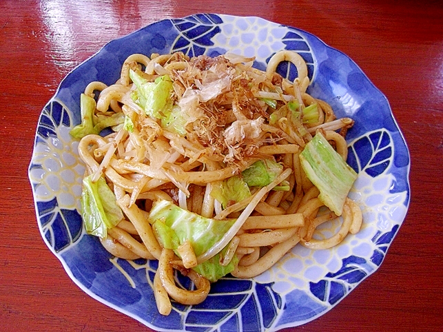 超簡単で美味しい焼うどん