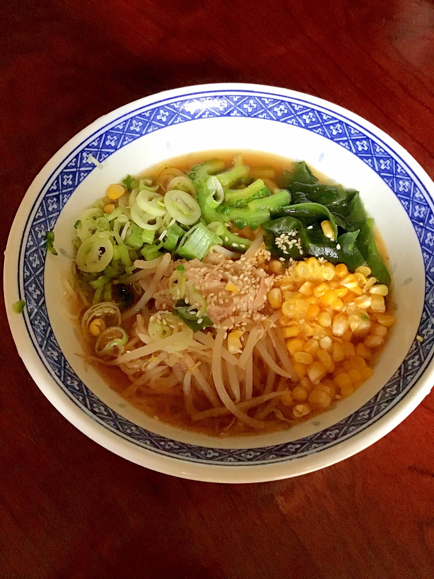 夏らしい醤油ラーメン。