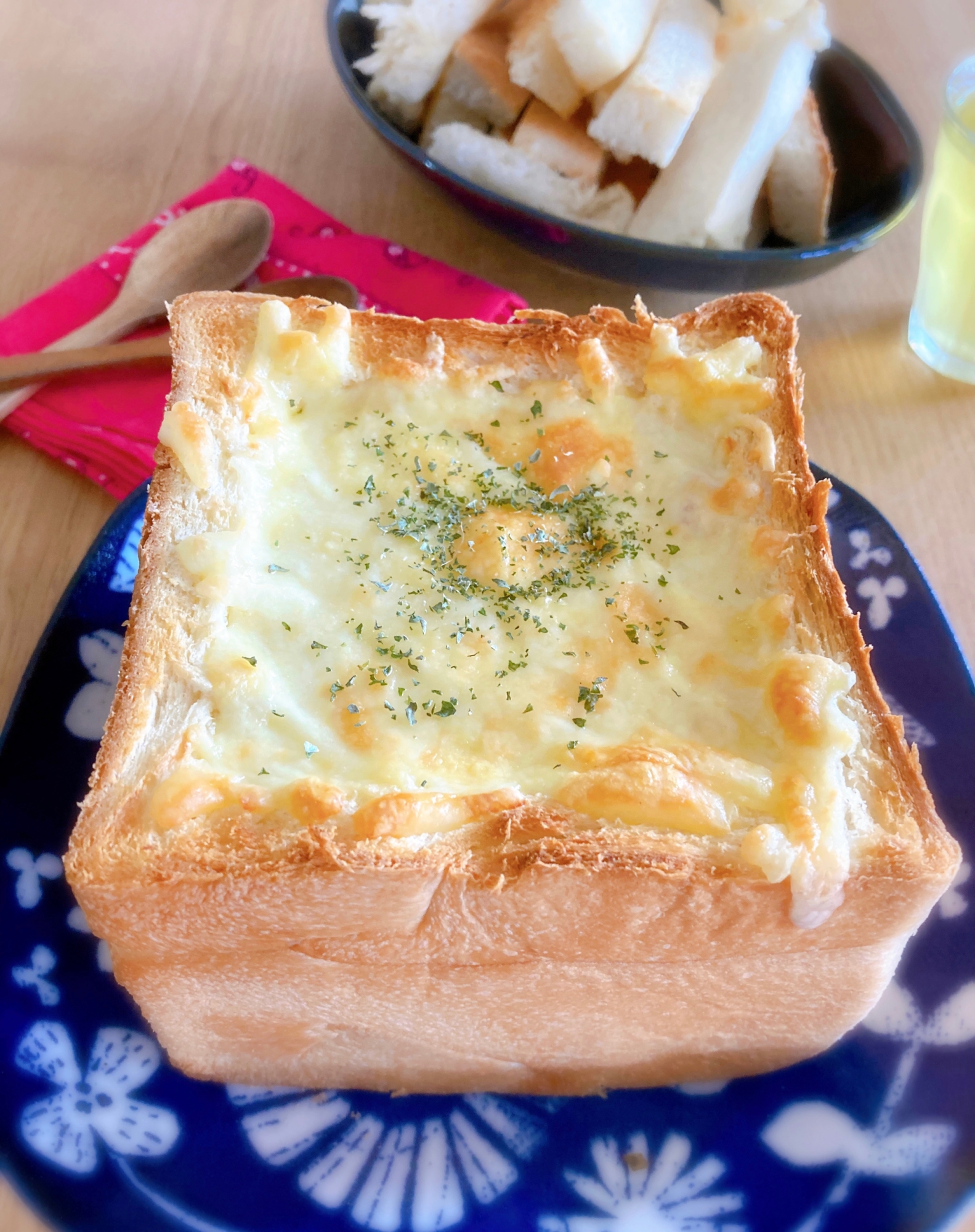 食パン１斤で☆パングラタン❣️