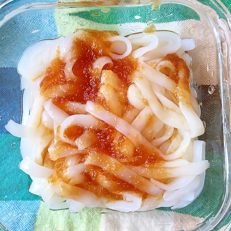 おろしポン酢の冷やしうどん☆