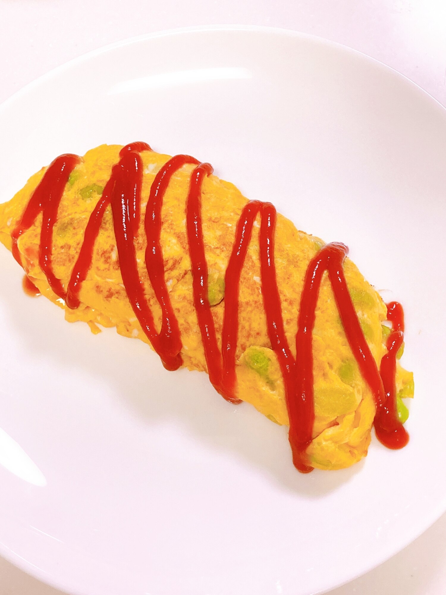 オムレツ 枝豆入りオムレツ☆ レシピ・作り方 by まむる - 楽天レシピ