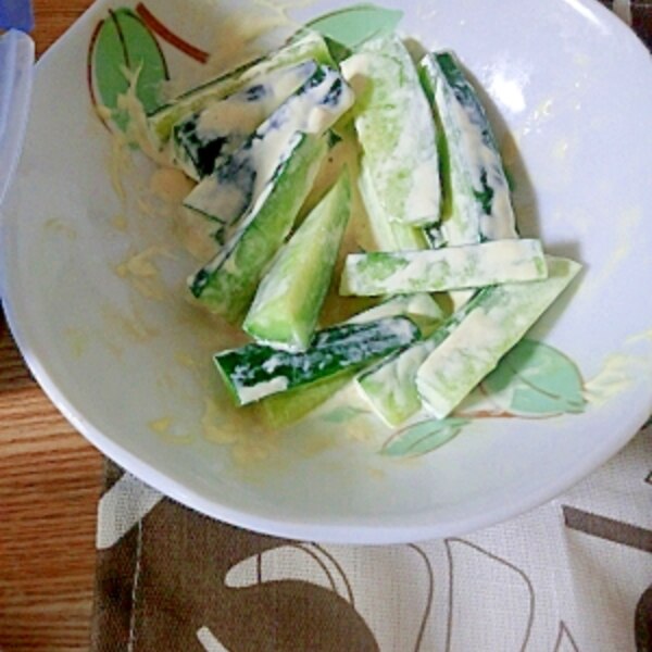 キュウリの簡単サラダ レシピ 作り方 By Azarasinokodomo 楽天レシピ キュウリの簡単サラダ レシピ 作り方 By Azarasinokodomo 楽天レシピ