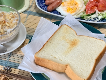 魚焼きグリルでパン焼き