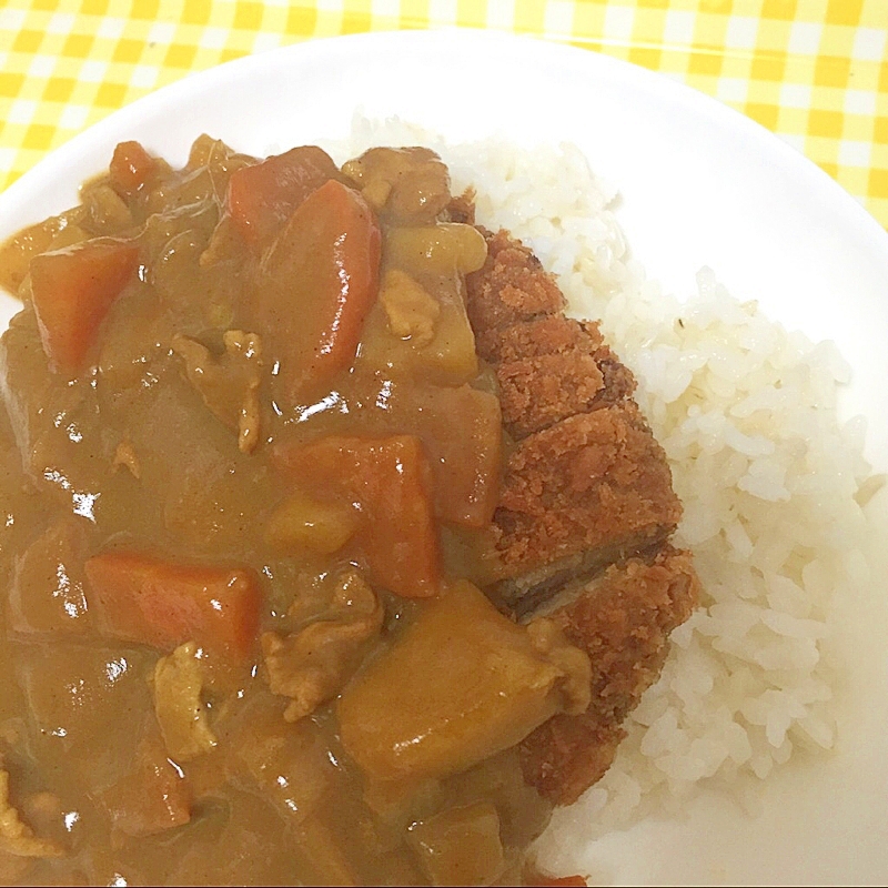 カツカレー☆