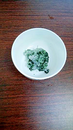 離乳食中期 しらすとほうれん草の和え物 レシピ 作り方 By ありき 1 楽天レシピ 離乳食中期 しらすとほうれん草の和え物 レシピ 作り方 By ありき 1 楽天レシピ