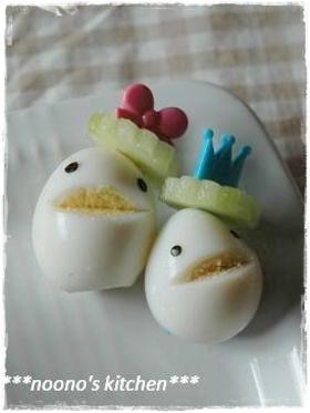 うずらちゃん❤うずらくん レシピ・作り方 by noono♪ - 楽天レシピ