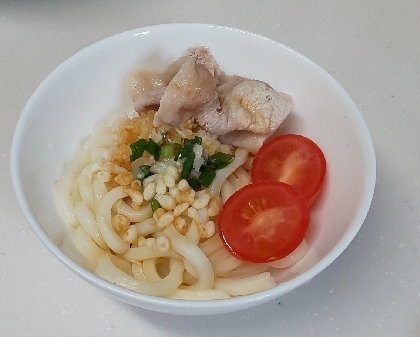 薬味たっぷりぶっかけうどん☆