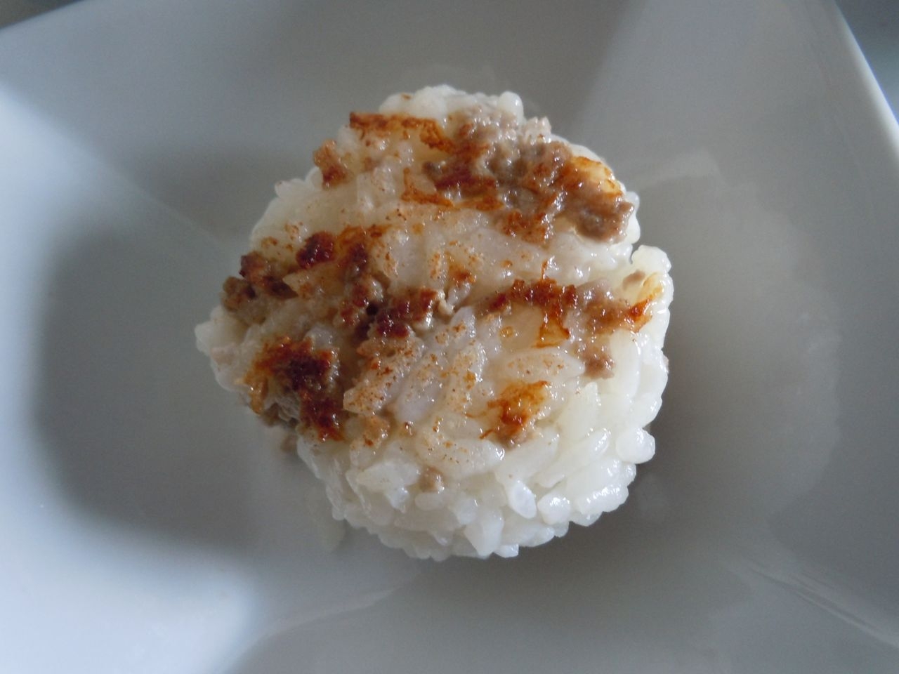 ひき肉いり焼きおにぎり