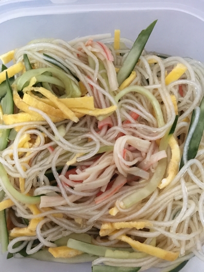 春雨サラダが食べたい！と思ったので、参考にさせていただきました( ^ω^ )酢がいい具合で、夏にぴったりですね！また作りたいと思います！