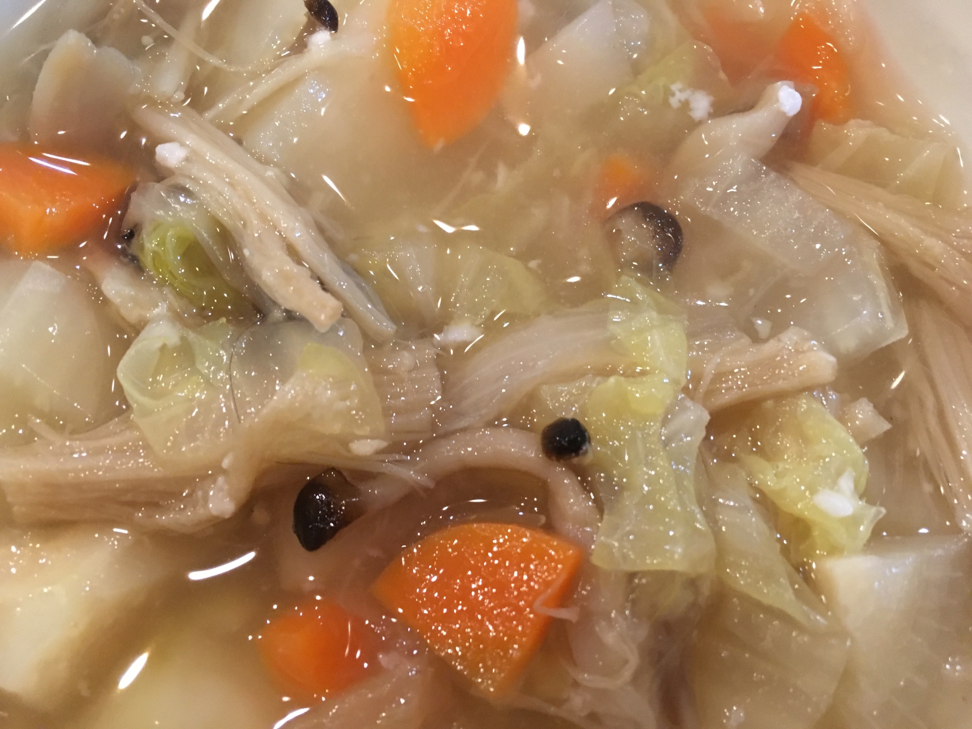 きのこ野菜スープ