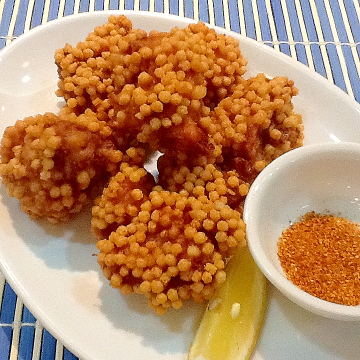 カリッカリ‼︎あられ衣の鶏唐揚げ