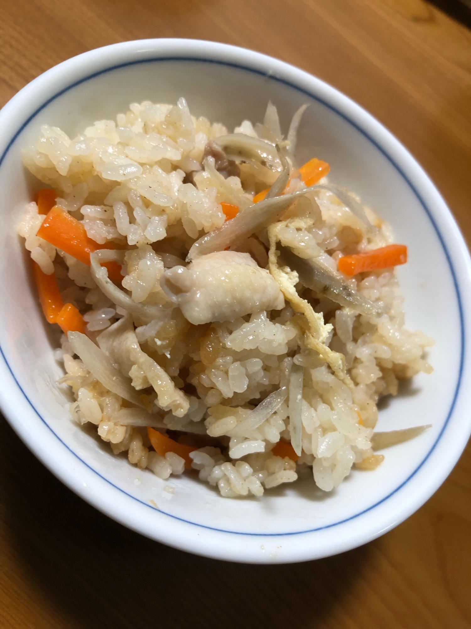 鶏ごぼう炊き込みご飯