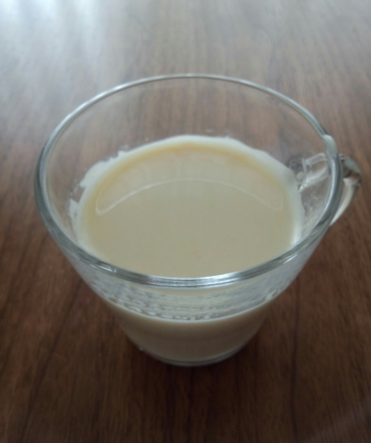 おうちカフェ♪チョコソイミルク。（チョコ豆乳）